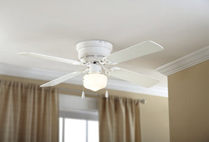 42" Mainstays Hugger Indoor Ceiling Fan with Light for your pets