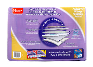 Hartz Home Protection Lavender Scent Odor-Eliminating Dog Pads, 21 in x 21 in, 100 Count