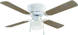 42" Mainstays Hugger Indoor Ceiling Fan with Light for your pets